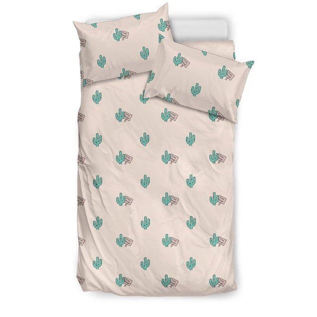 Cactus Bedding Set-6teenth World™-Bedding Set-Twin-Vibe Cosy™
