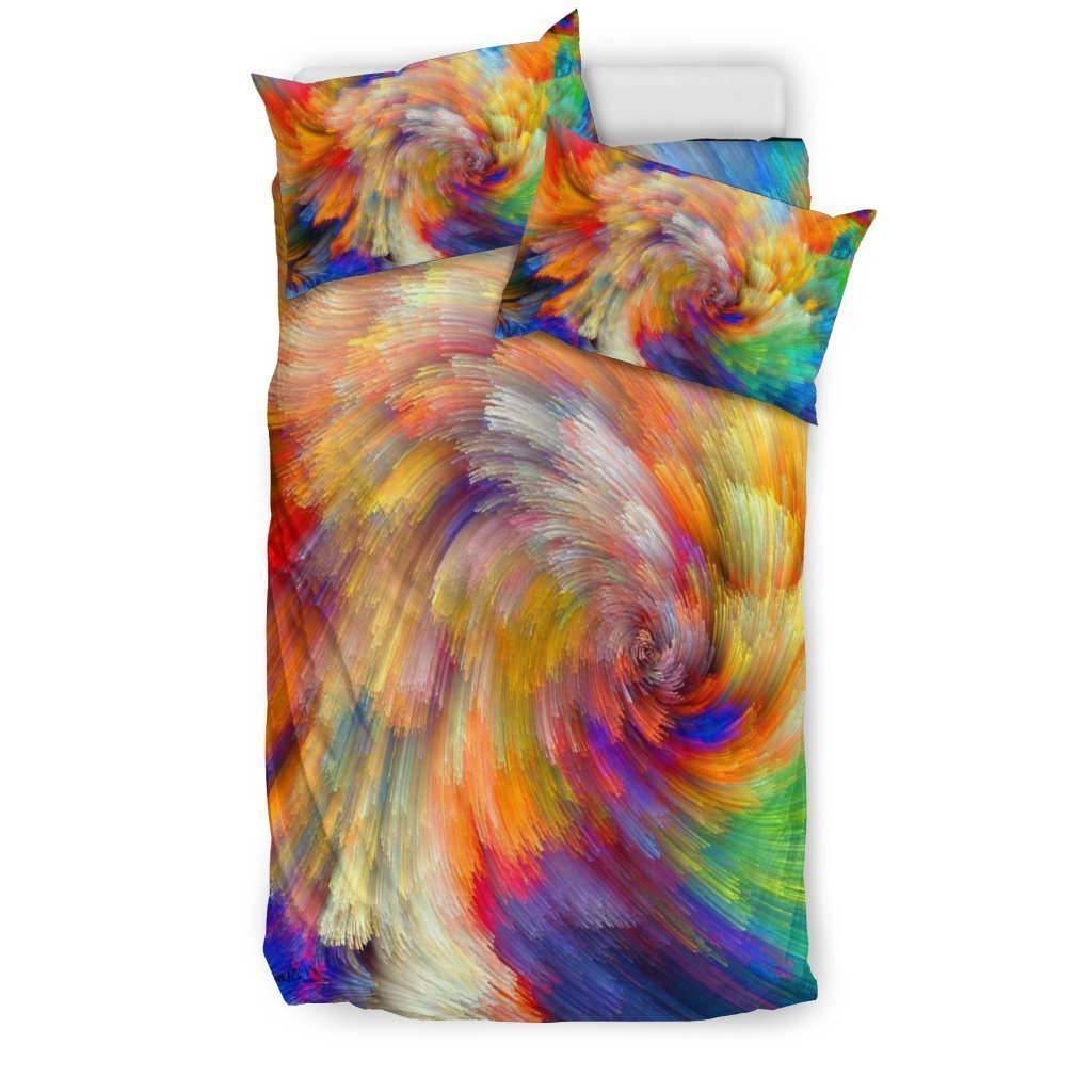 Painted Colours - Doona Duvet Bedding Set-6teenth World™-Bedding Set-Twin-Vibe Cosy™