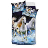 LOVE HORSE - HORSE FAN BEDDING SET-6teenth World™-Bedding Set-US Twin-Vibe Cosy™