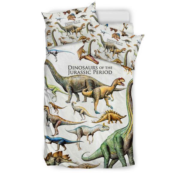 Bedding Set - Dinosaurs-Bedding Set-HP Arts-Twin-Black-Vibe Cosy™