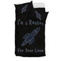 I'm A Rocket For Your Love Bedding Set-6teenth World™-Bedding Set-US Twin-Vibe Cosy™