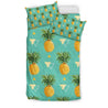 Pineapple Bedding Set - AH-BEDDING SETS-Alohawaii-US Twin-Black-Polyester-Vibe Cosy™