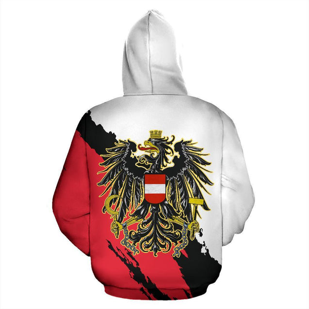 Austria Hoodie - Maltese Cross AF-NVD1033-Apparel-Dung Van-Hoodie-S-Vibe Cosy™