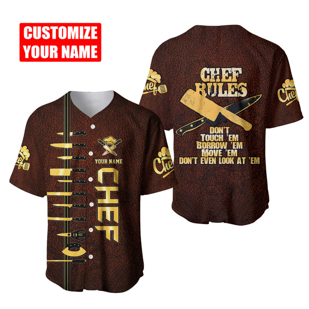 Custom Name Master Chef 3D All Over Printed Unisex Shirts