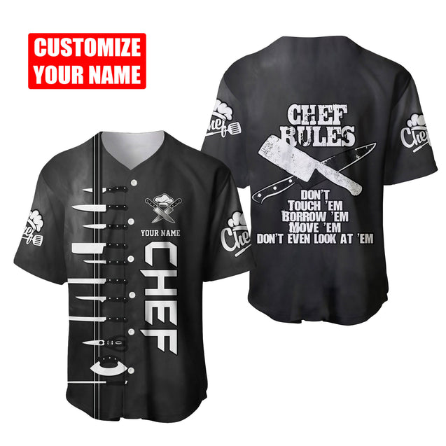 Custom Name Master Chef 3D All Over Printed Unisex Shirts