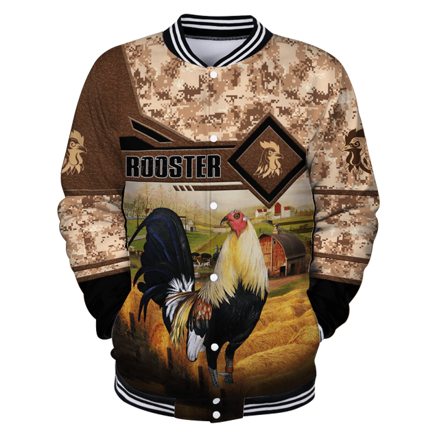 Rooster 3D Printed Unisex Shirts Pi15042104