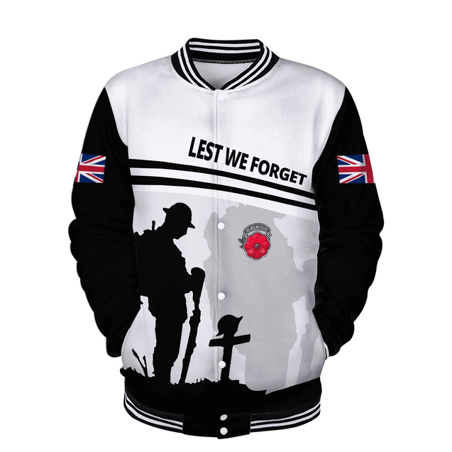 Lest we forget old man UK veteran 3D printed shirts