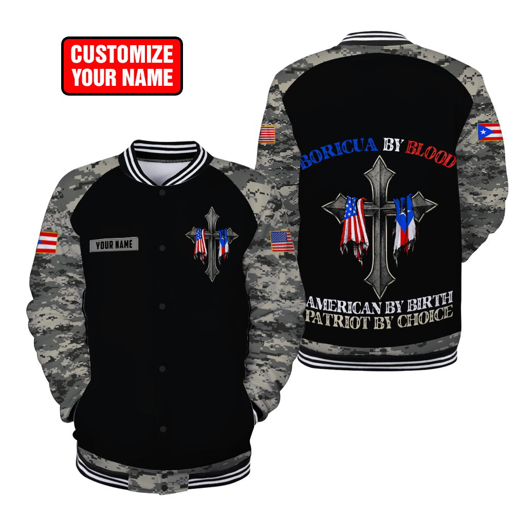 Customize Name Puerto Rico 3D All Over Printed Unisex Shirts