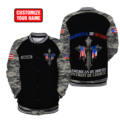 Customize Name Puerto Rico 3D All Over Printed Unisex Shirts