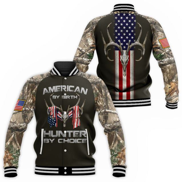 American By Birth Hunter By Choice 3D All Over Printed Unisex Shirts