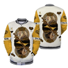 Yellow Alpha King Heart Lion  3D All Over Printed Unisex Shirts