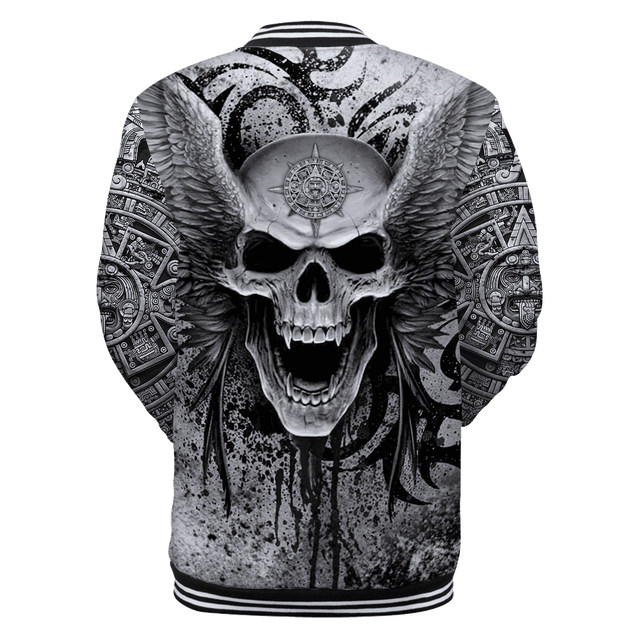 Aztec Mexican Skull 3D All Over Printed Unisex Hoodie