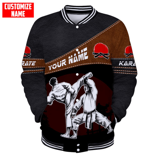 Customized Name Karate 3D All Over Printed Unisex Shirts