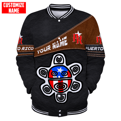 Customize Name Puerto Rico 3D All Over Printed Unisex Shirts