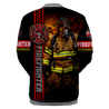 Brave Firefighter Baseball jacket 3D All Over Printed Shirts TNA10132003