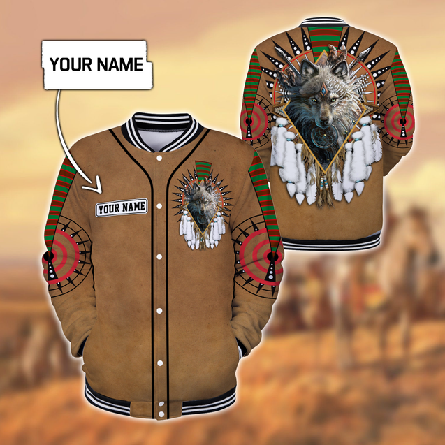 Custom Name Native American3D All Over Printed Unisex Shirts