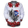 Maga Flower Puerto Rico Baseball jacket 3D All Over Printed Shirts MH24022104