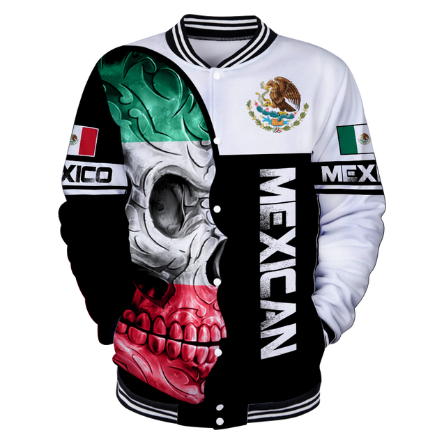 Mexican Skull 3D All Over Printed Unisex Shirts