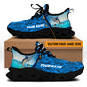 Marlin fishing Team Billfish Custom name Clunky Sneaker Shoes