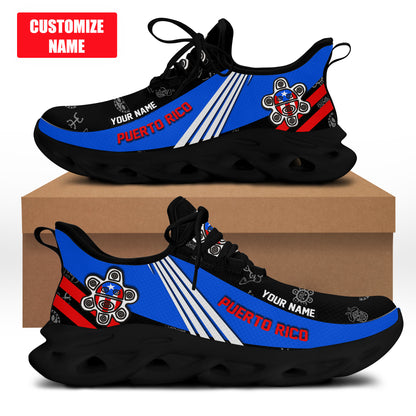Customize Name Puerto Rico Clunky Sneaker