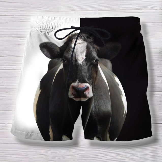 Beautiful Cow Farmer Shirt-Apparel-HD09-Shorts-S-Vibe Cosy™