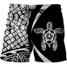 Hawaii Turtle Polynesian Hoodie - Circle Style White Color - AH - J9-ALL OVER PRINT ZIP HOODIES (P)-Phaethon-Shorts-S-Vibe Cosy™