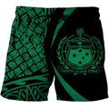 Samoa Polynesian Hoodie - Circle Style Green Color-ALL OVER PRINT HOODIES (P)-Phaethon-Shorts-S-Vibe Cosy™