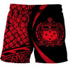 Samoa Polynesian Hoodie - Circle Style Red Color - AH - J1-ALL OVER PRINT HOODIES (P)-Phaethon-Shorts-S-Vibe Cosy™