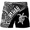 Hawaii Hoodie Turtle Mermaid Polynesian Wave - White Hoodie-Apparel-Phaethon-Shorts-S-Vibe Cosy™