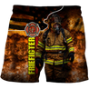 Brave Firefighter-Fireman 3D All Over Printed Shirts For Men and Women TA0822202