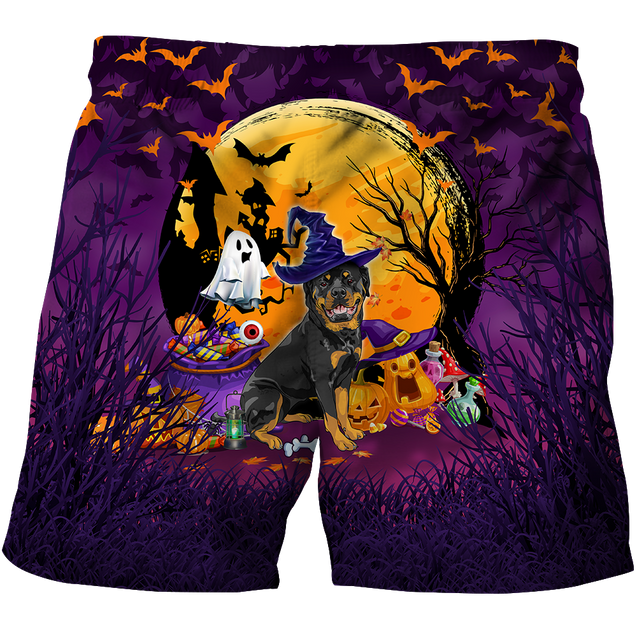 Happy halloween rottweiler hoodie shirt for men and women JJW11092002