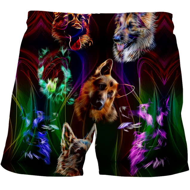 German shepherd colorful hoodie shirt for men and women JJW16092003S