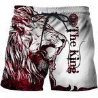 Alpha King Lion Tattoo 3D All Over Printed Unisex Shirt