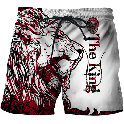 Alpha King Lion Tattoo 3D All Over Printed Unisex Shirt