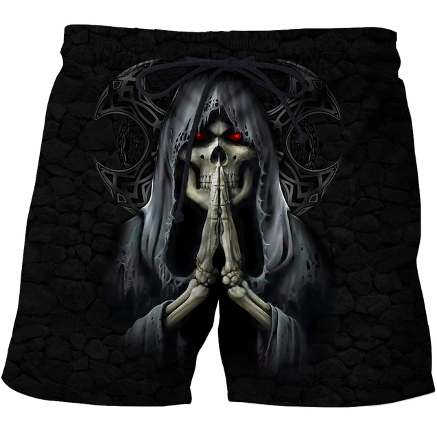 June Guy Skull 3D All Over Printed Unisex Hoodie