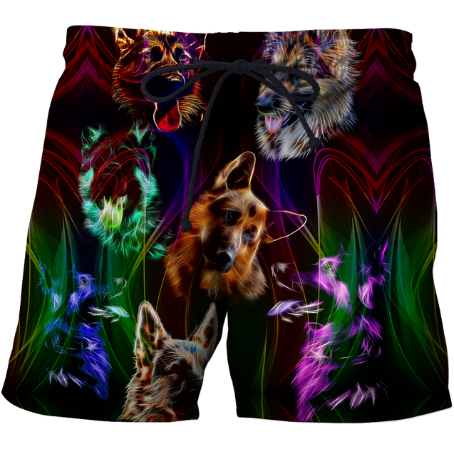 German shepherd colorful hoodie shirt for men and women JJW16092003S