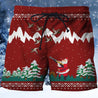 3D All Over Printed Duck Hunting Christmas-Apparel-6teenth World-SHORTS-S-Vibe Cosy™