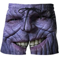3D All Over Print Thanos Face-Apparel-HD09-Shorts-S-Vibe Cosy™