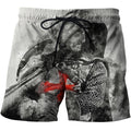 3D All Over Printed Templar Shirts-Apparel-HP Arts-SHORTS-S-Vibe Cosy™