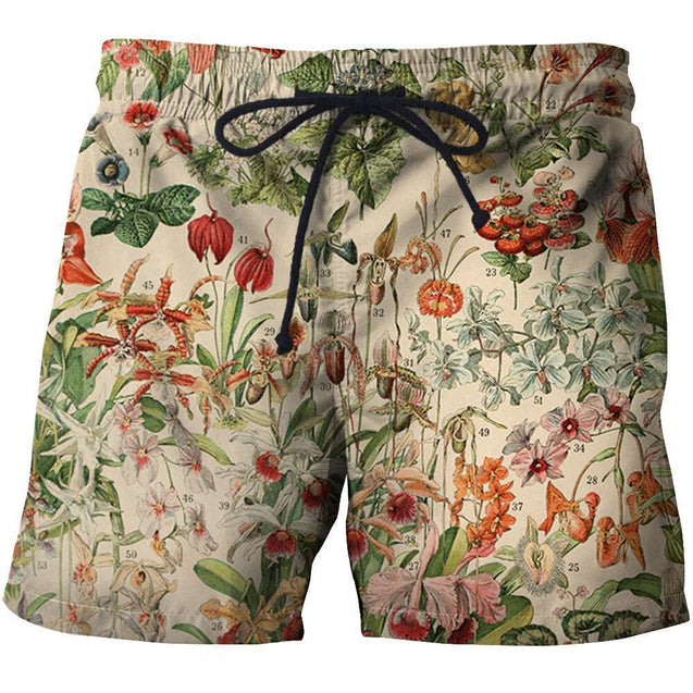 3D All Over Printed Flowers Shirts-Apparel-6teenth World-SHORTS-S-Vibe Cosy™