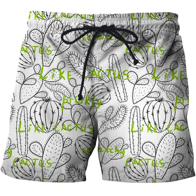 3D All Over Printing Like Green Cacti Shirt-Apparel-NTH-SHORTS-S-Vibe Cosy™