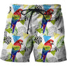 All Over Printing Beautiful Scarlet Macaw Shirt-Apparel-Phaethon-SHORTS-S-Vibe Cosy™