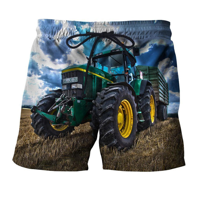My Dad Is a Farm Hoodie-Apparel-HD09-Shorts-S-Vibe Cosy™