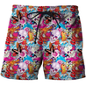 All Over Print Paisley Pattern Skull-Apparel-Phaethon-SHORTS-S-Vibe Cosy™