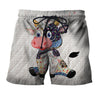 Cute Real Cow Farm-Apparel-HD09-Shorts-S-Vibe Cosy™