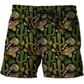 All Over Print Cactus And Skull-Apparel-NTH-SHORTS-S-Vibe Cosy™