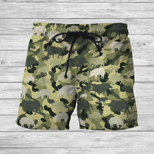 3D All Over Printed Camo Boar-Apparel-HP Arts-SHORTS-S-Vibe Cosy™