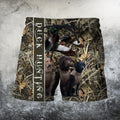 3D All Over Printed Duck Hunting Three Dog Hoodie-Apparel-HP Arts-Shorts-S-Vibe Cosy™