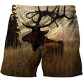 All Over Print Deer-Apparel-Phaethon-SHORTS-S-Vibe Cosy™