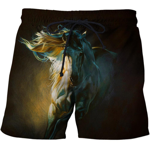 3D All Over Painting Horse By Moonlight NK-Apparel-NNK-SHORTS-S-Vibe Cosy™